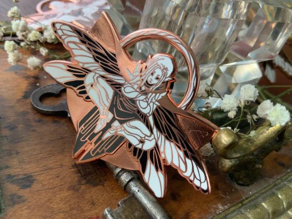 Dragonfly Girl Enamel Pins picture