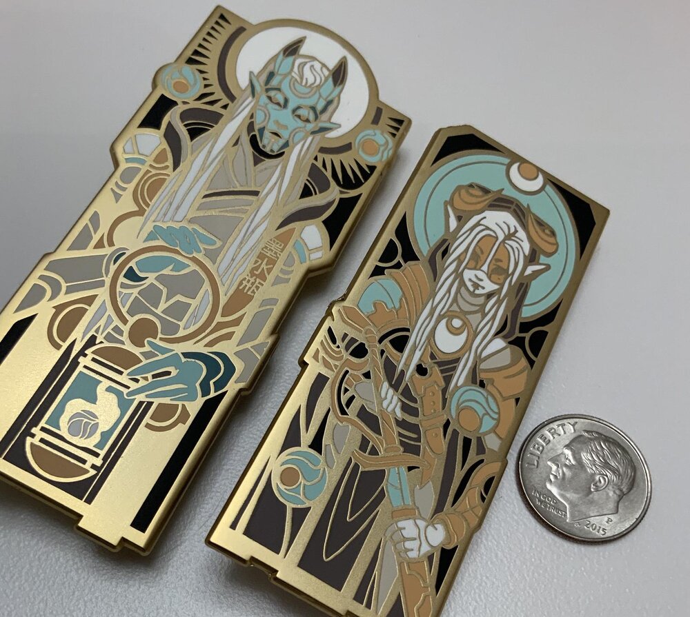 Lantern Enamel Pin Set picture