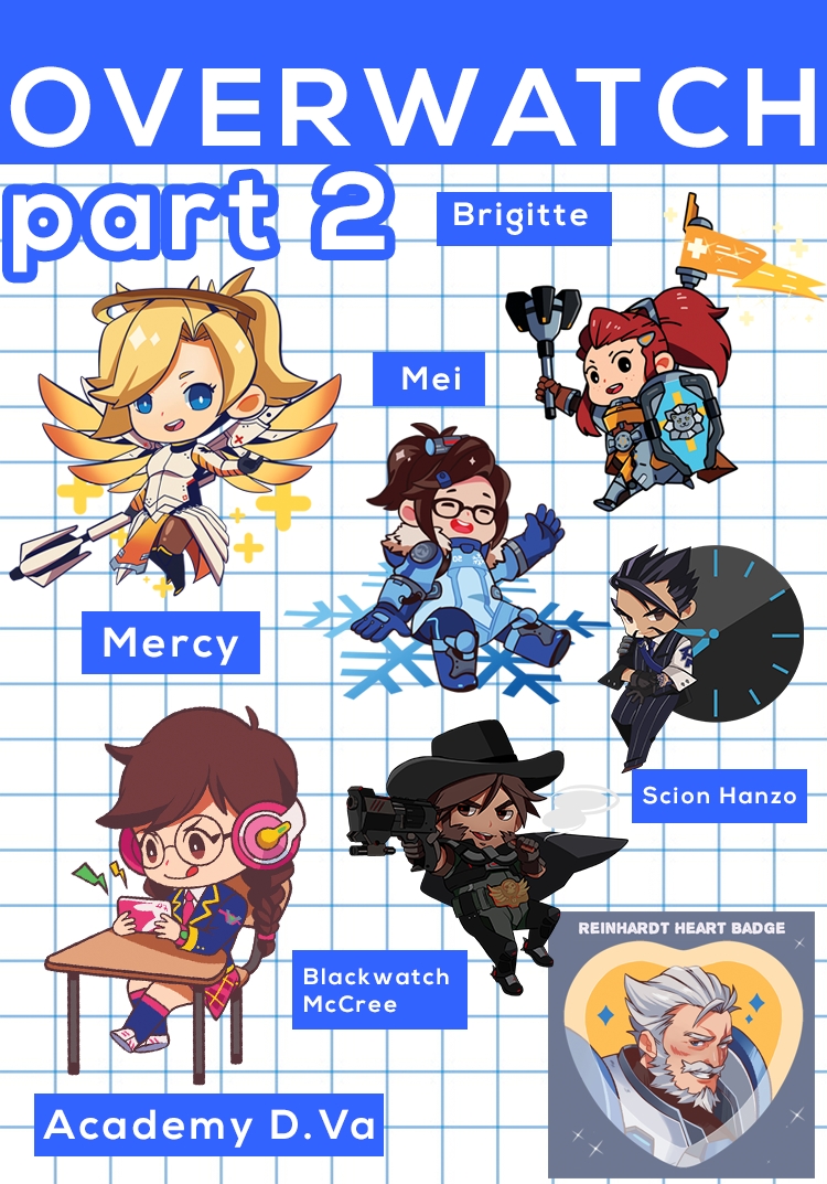 Overwatch Charms picture