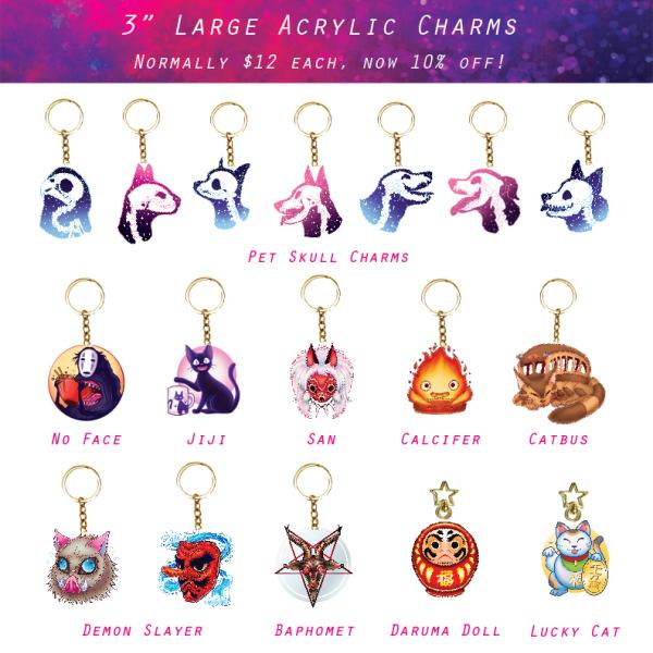 Acrylic Charms