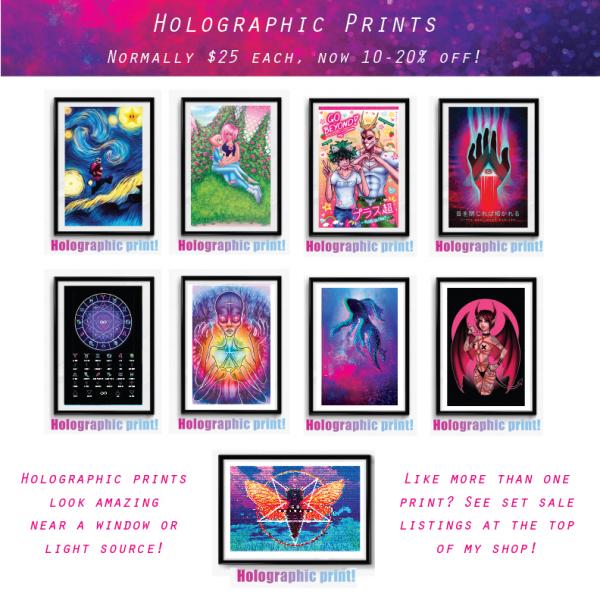 Holographic Prints