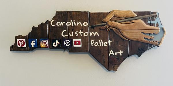 Carolina Custom Pallet Art