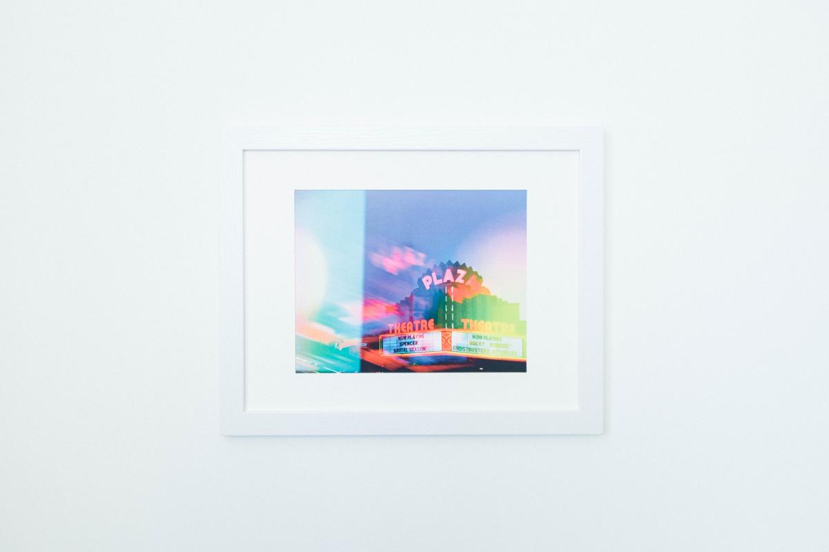 Plaza Lights | Plaza Theatre Atlanta, Georgia Art Print picture