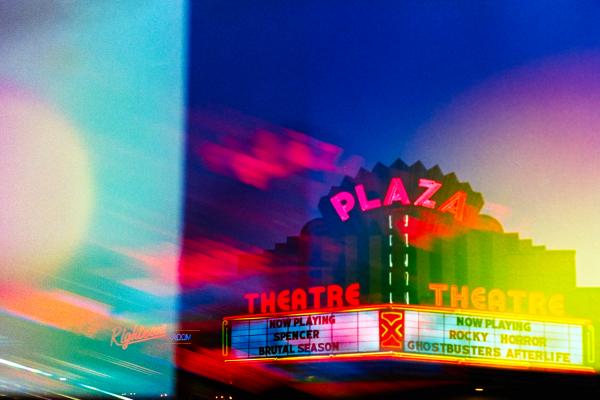 Plaza Lights 8x10" Art Print picture