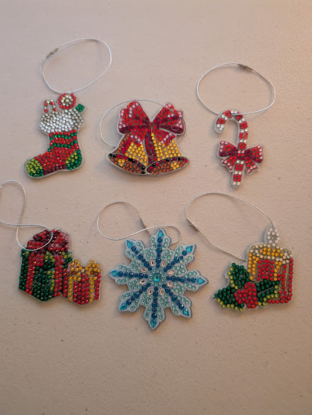 Christmas Diamond Art Ornaments