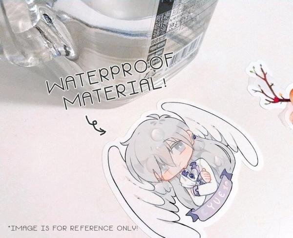 Salt-chan - Transparent High Quality Vinyl Sticker picture