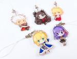 Fate Set: Archer, Rin Tohsaka, Gilgamesh, Saber, Sakura Matou -  Acrylic Charms