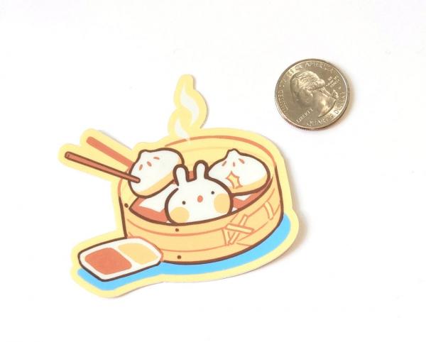 Steamed Bun - High Quality Vinyl Sticker picture