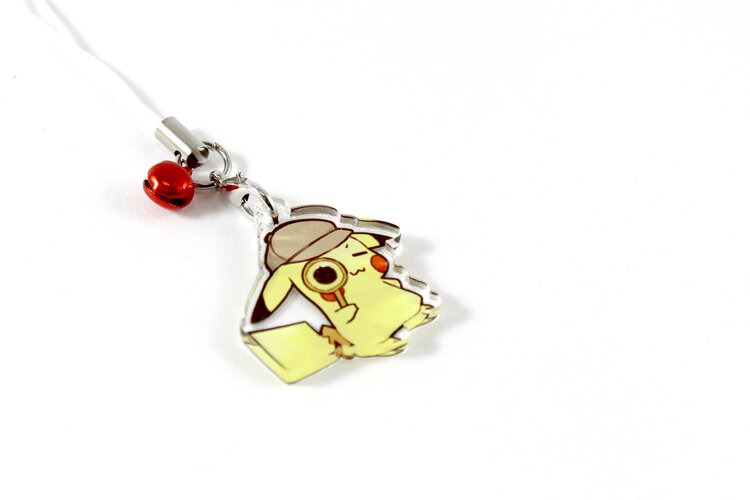 Pokemon Detective Pikachu 1" Mini Acrylic Charm picture