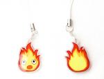 Calcifer (Howl's Moving Castle) 1" Mini Acrylic Charm