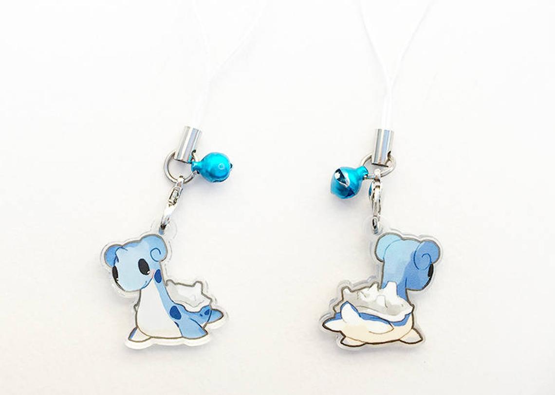 Pokemon Lapras 1" Mini Acrylic Charm picture
