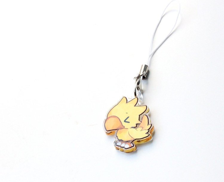 Final Fantasy Chocobo 1" Mini Acrylic Charm picture