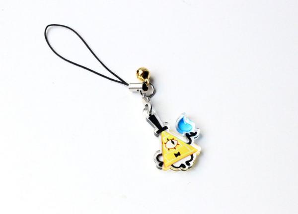 Gravity Falls Bill Cipher 1" Mini Acrylic Charm