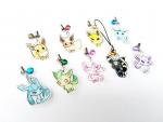 Pokemon Eevee Evolutions 1" Mini Acrylic Charm