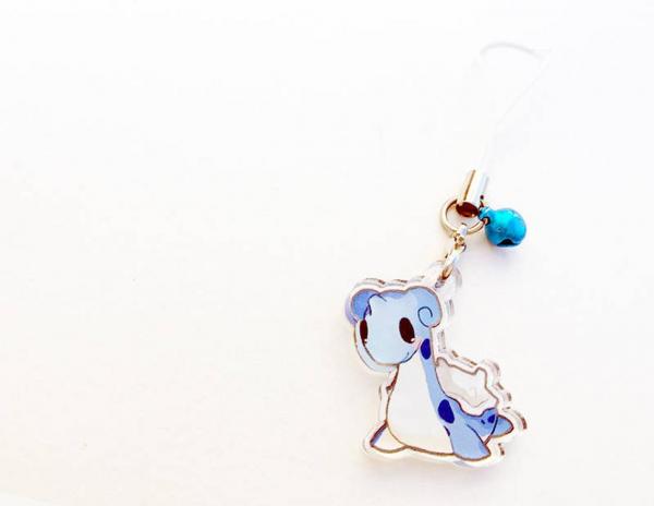 Pokemon Lapras 1" Mini Acrylic Charm picture