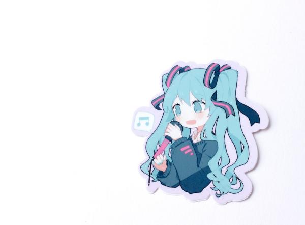 Vocaloid - Hatsune Miku High Quality Vinyl Sticker picture