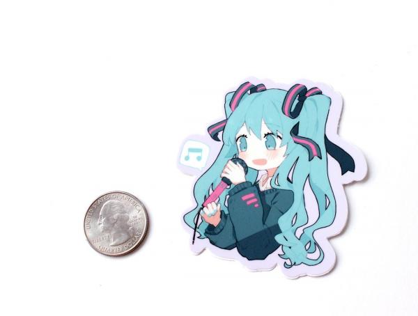 Vocaloid - Hatsune Miku High Quality Vinyl Sticker picture