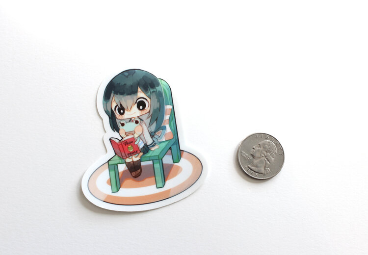 Tsuyu &amp; Lily - High Quality Vinyl Sticker picture