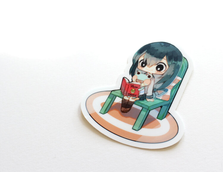 Tsuyu &amp; Lily - High Quality Vinyl Sticker picture