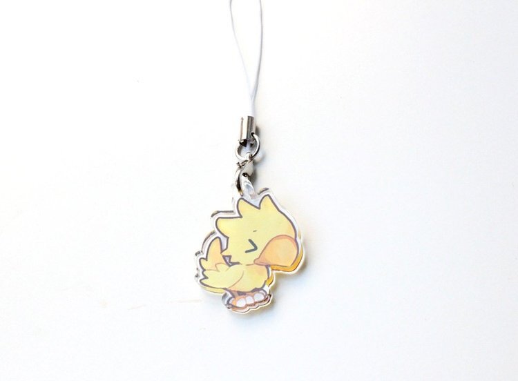 Final Fantasy Chocobo 1" Mini Acrylic Charm picture