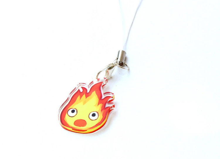 Calcifer (Howl's Moving Castle) 1" Mini Acrylic Charm picture