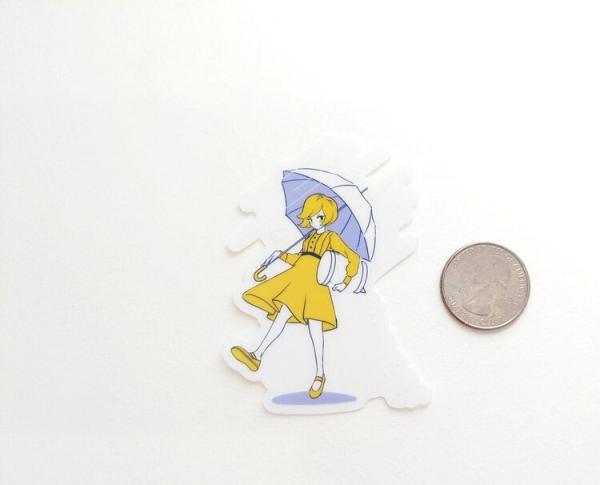Salt-chan - Transparent High Quality Vinyl Sticker picture
