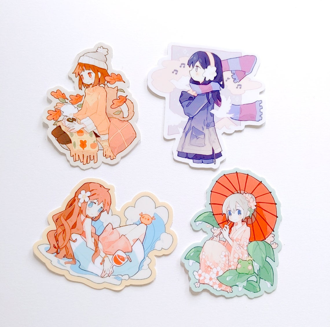 4 Seasons - Original High Quality Vinyl Sticker picture