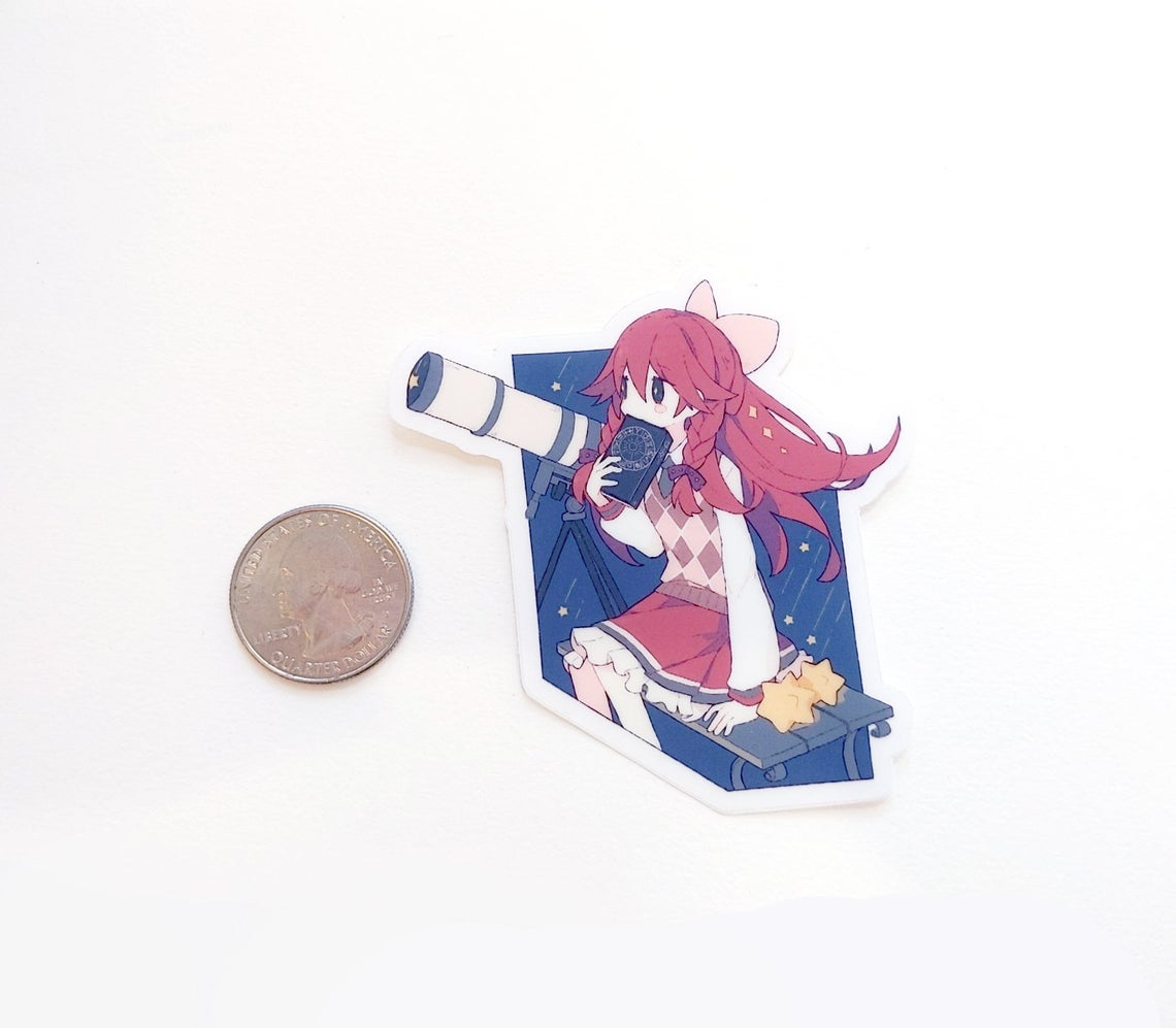 Celeste Meteor Shower (Animal Crossing) - Transparent High Quality Vinyl Sticker picture