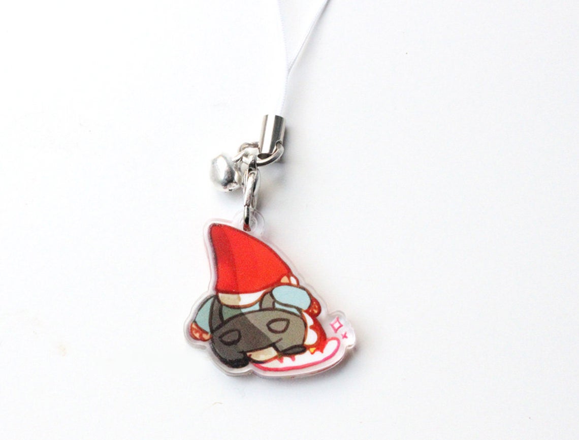 Gravity Falls Puking Gnome 1" Mini Acrylic Charm picture