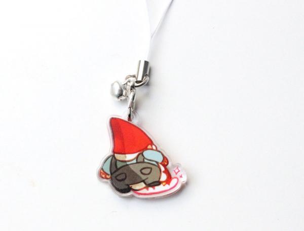 Gravity Falls Puking Gnome 1" Mini Acrylic Charm picture