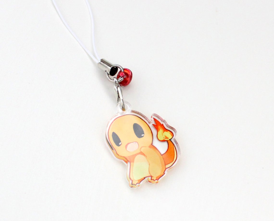 Pokemon Kanto Starters 1" Mini Acrylic Charm picture
