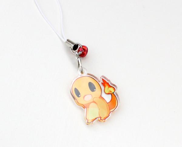 Pokemon Kanto Starters 1" Mini Acrylic Charm picture