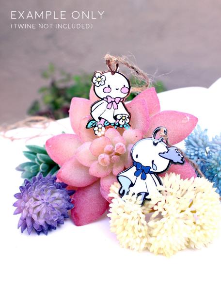 Teru Teru Bozu Large Hard Enamel Pin picture