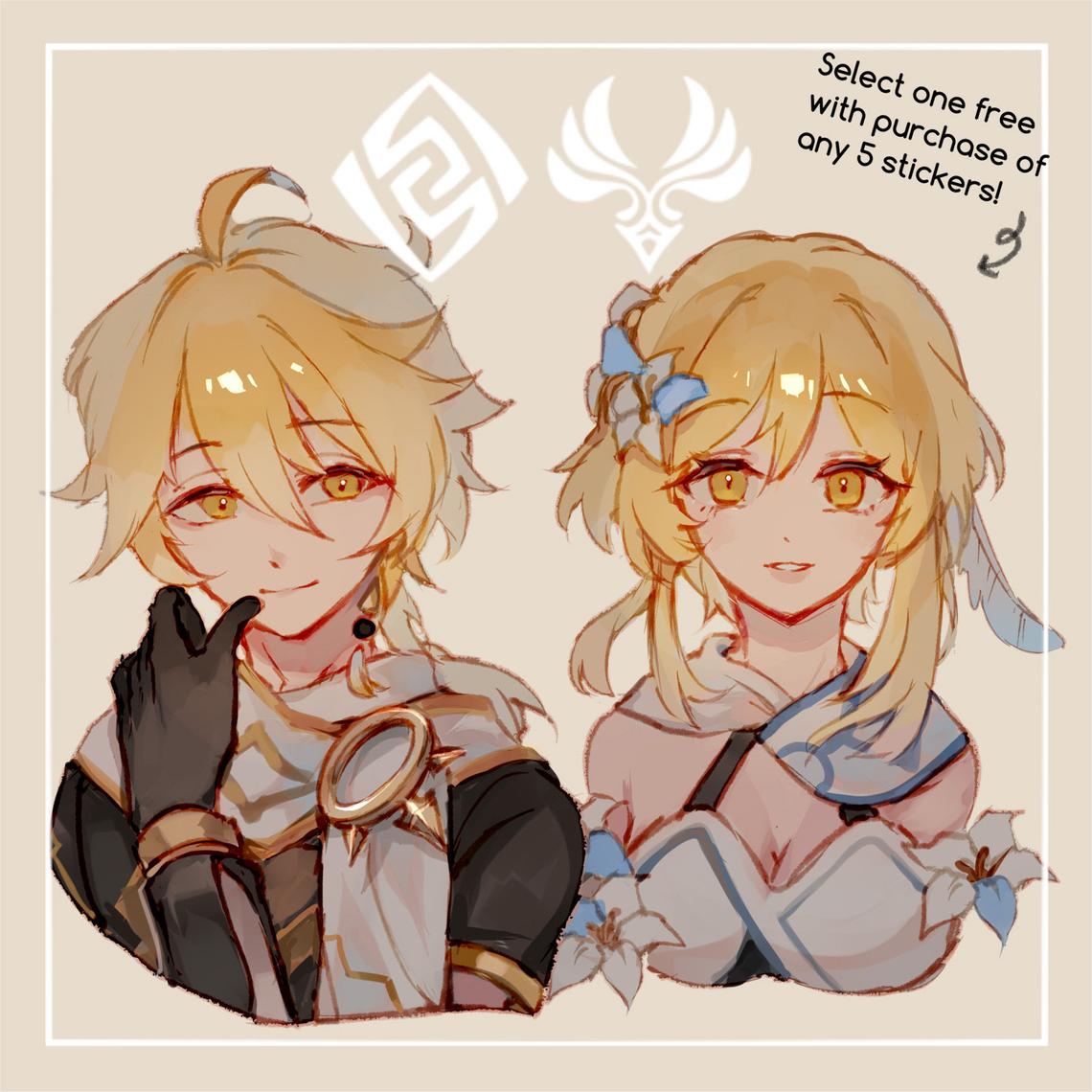 Genshin Impact - Matte Sticker picture