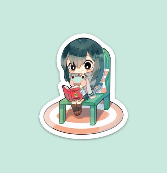 Tsuyu &amp; Lily - High Quality Vinyl Sticker