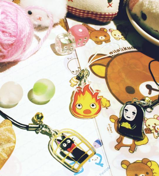 No Face (Spirited Away) 1" Mini Acrylic Charm picture