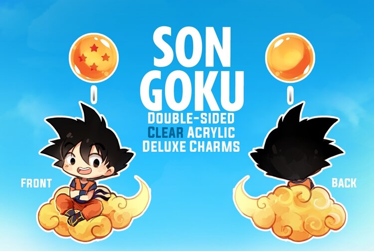 Goku (Dragon Ball) Deluxe Acrylic Charm picture