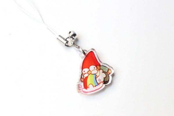 Gravity Falls Puking Gnome 1" Mini Acrylic Charm picture