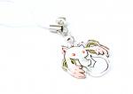 Puella Magi Madoka Magica Kyubey 1" Mini Acrylic Charm