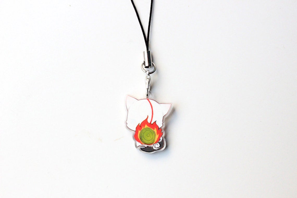 Okami Chibi Ama 1" Mini Acrylic Charm picture