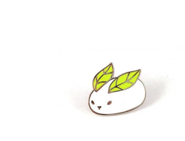 Yuki Usagi (Snow Bunny) - Hard Enamel Pin picture