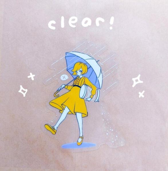 Salt-chan - Transparent High Quality Vinyl Sticker picture