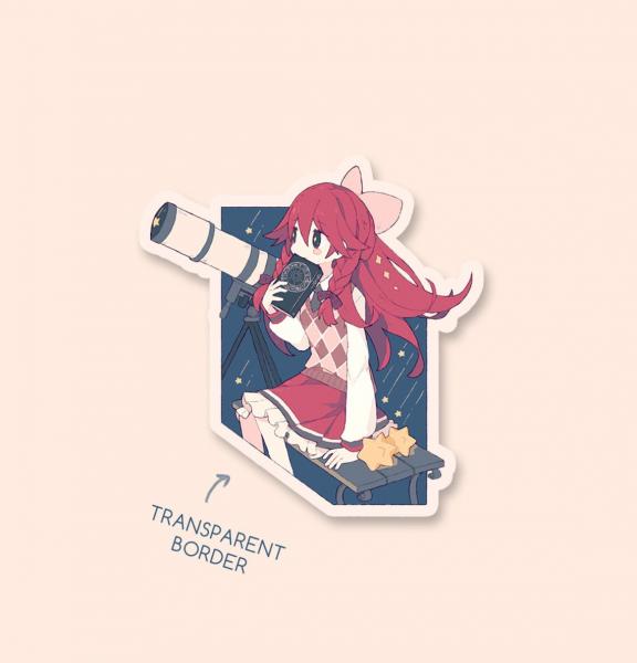 Celeste Meteor Shower (Animal Crossing) - Transparent High Quality Vinyl Sticker