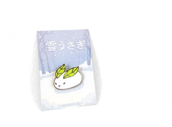 Yuki Usagi (Snow Bunny) - Hard Enamel Pin picture