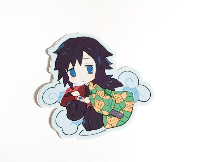 Kimetsu no Yaiba - Giyuu High Quality Vinyl Sticker picture