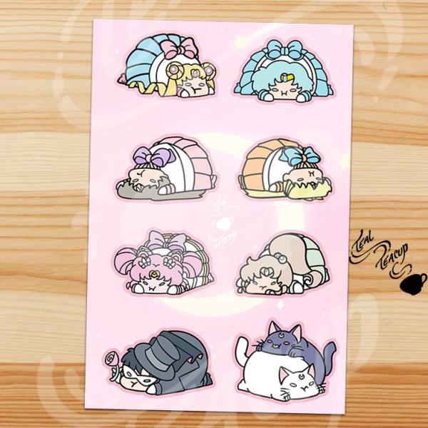 STICKER SHEET- SailorMOOD Series picture