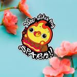 STICKER- "She Likes My Spark"