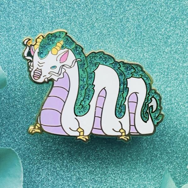 PIN- Water Dragon Glitter *LAST CHANCE*