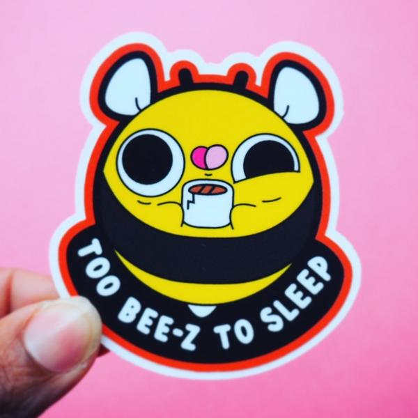 STICKER- Bee-Z Bee: "I'M BEE-Z"
