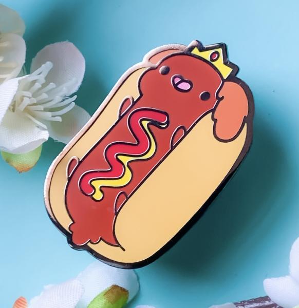 PIN- AT- HOTDOG PRINCESS picture